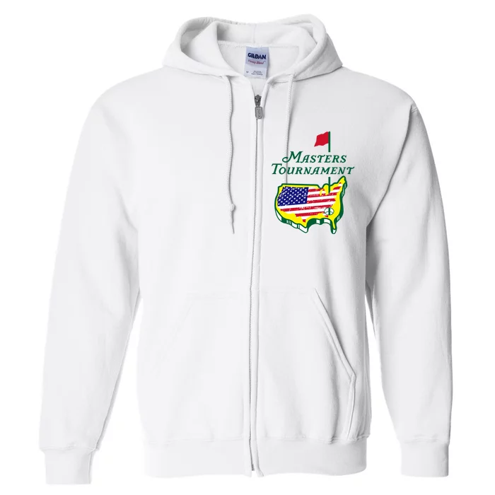 Green Masters Tournament Full Zip Hoodie