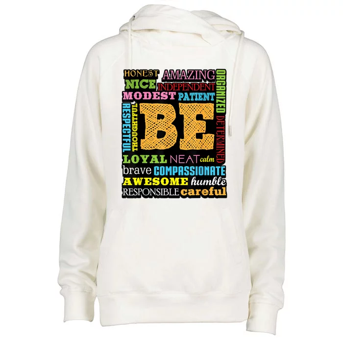 Growth Mindset Teacher Positive Thinking Womens Funnel Neck Pullover Hood