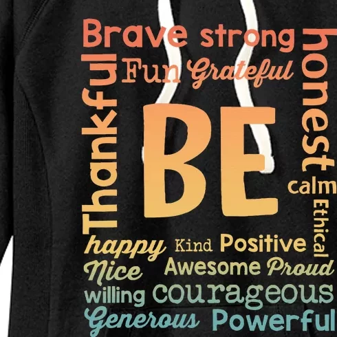 Growth Mindset Teacher Positive Thinking Women's Fleece Hoodie