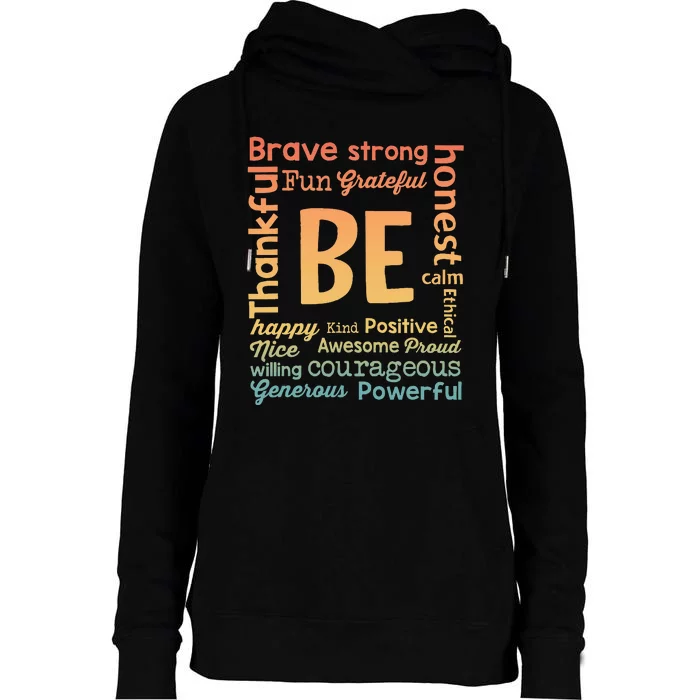 Growth Mindset Teacher Positive Thinking Womens Funnel Neck Pullover Hood