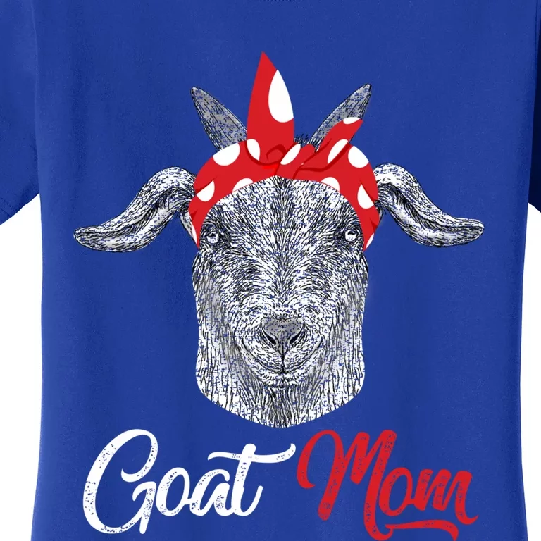 Goat Mom Tee Mama Mother Animal Pet Farm Lover Mother's Day Gift Women's T-Shirt