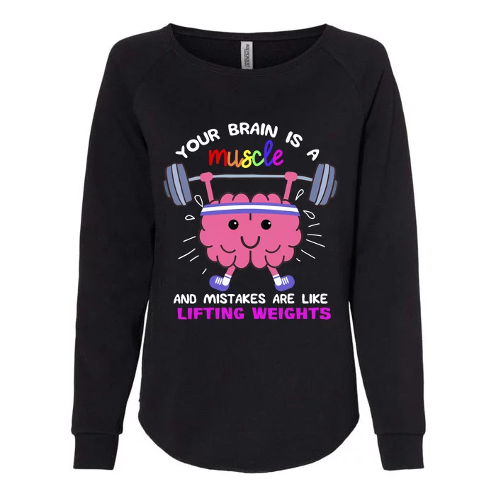 Growth Mindset Teacher, Inspirationals Womens California Wash Sweatshirt