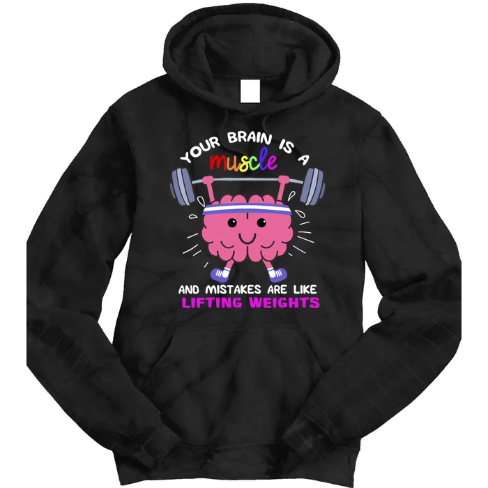 Growth Mindset Teacher, Inspirationals Tie Dye Hoodie