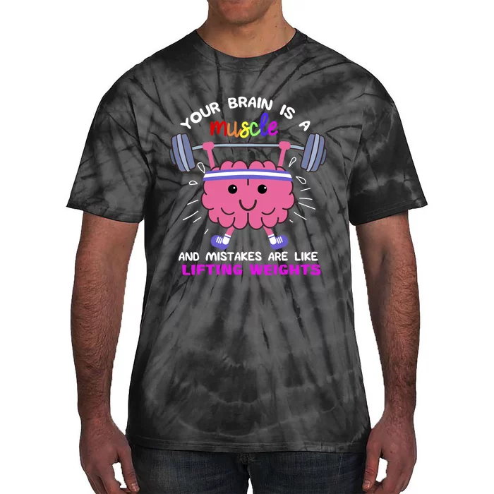 Growth Mindset Teacher, Inspirationals Tie-Dye T-Shirt