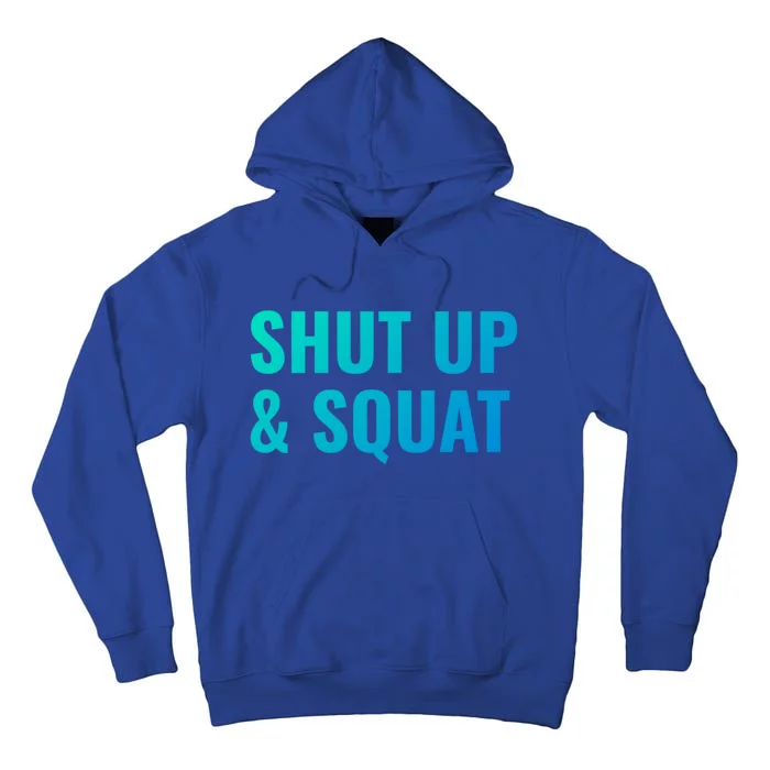 Gym Motivation To Do Squats Gift Tall Hoodie