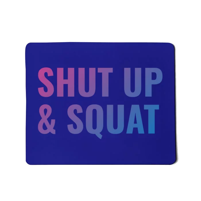 Gym Motivation To Do Squats Gift Mousepad