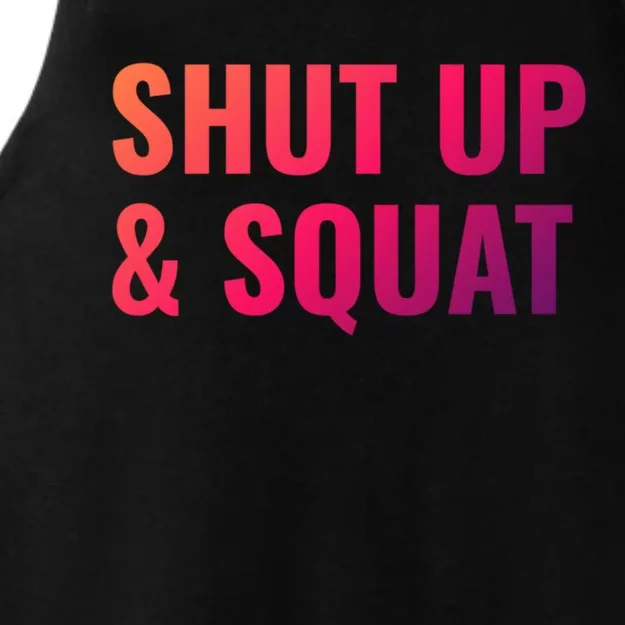 Gym Motivation To Do Squats Gift Ladies Tri-Blend Wicking Tank