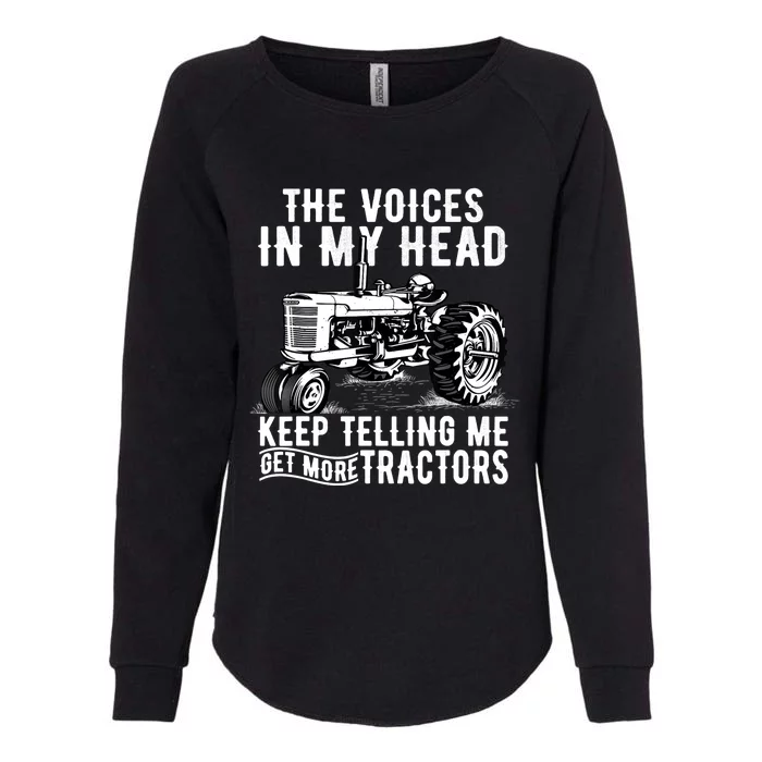 Get More Tractors Funny Quotes Tractors Driver Farmer Gifts Womens California Wash Sweatshirt