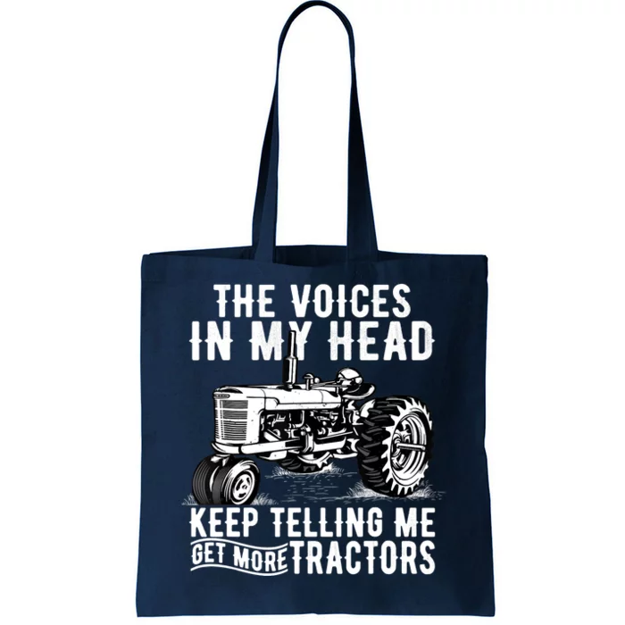 Get More Tractors Funny Quotes Tractors Driver Farmer Gifts Tote Bag