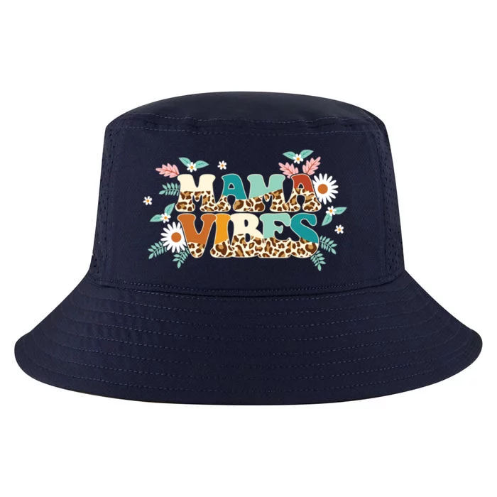 Groovy Mama Vibes Gift Matching Family MotherS Day Gift Cool Comfort Performance Bucket Hat