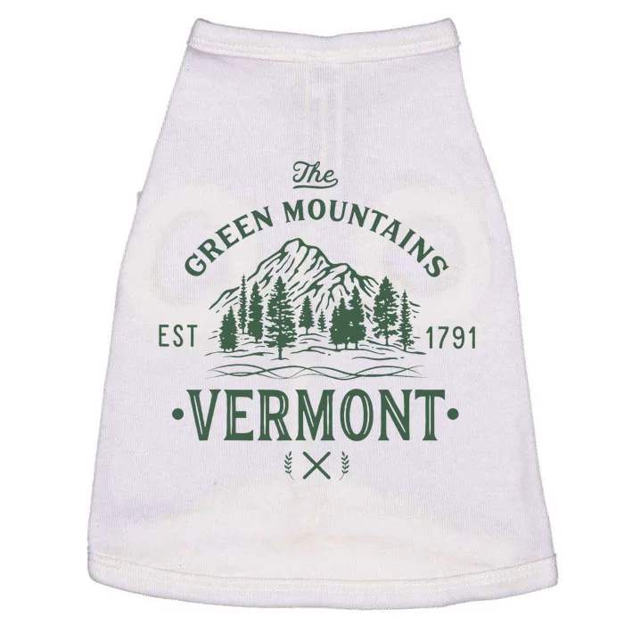 Green Mountains Vermont Vacation Doggie Tank