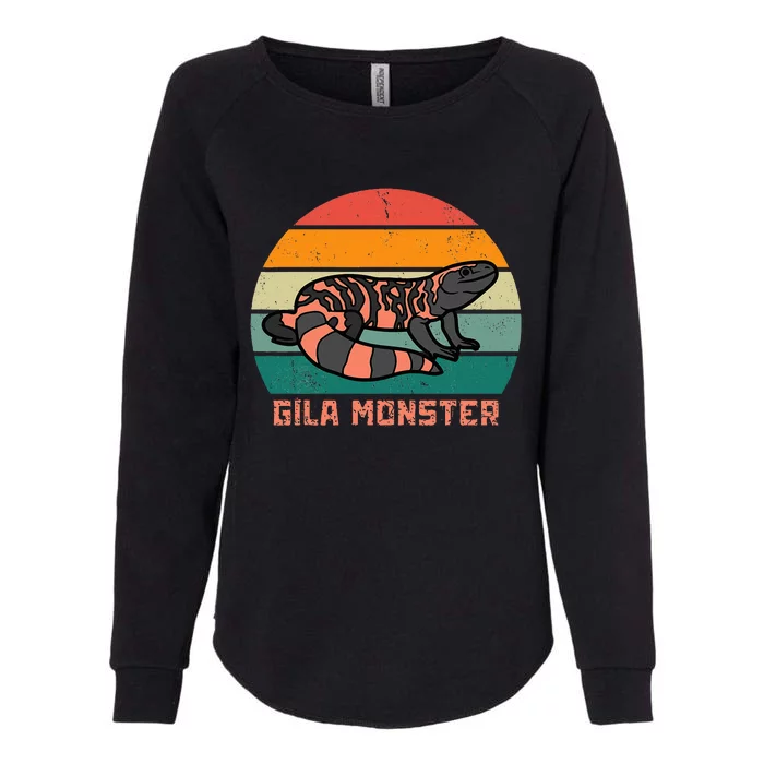 Gila Monster Vintage Sunset Gila Monster Womens California Wash Sweatshirt