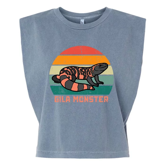 Gila Monster Vintage Sunset Gila Monster Garment-Dyed Women's Muscle Tee