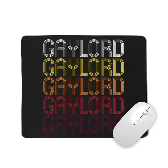 Gaylord Mn Vintage Style Minnesota Mousepad