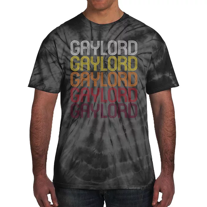 Gaylord Mn Vintage Style Minnesota Tie-Dye T-Shirt