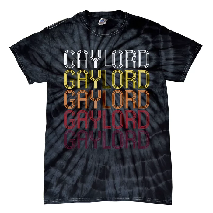 Gaylord Mn Vintage Style Minnesota Tie-Dye T-Shirt