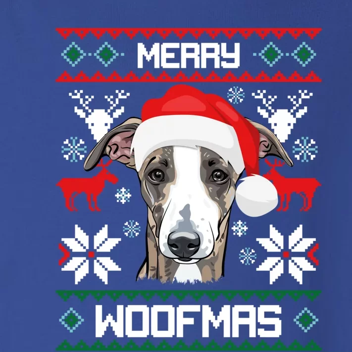 Greyhound Merry Woofmas Gift For Christmas Clothes Xmas Cool Gift Toddler Long Sleeve Shirt