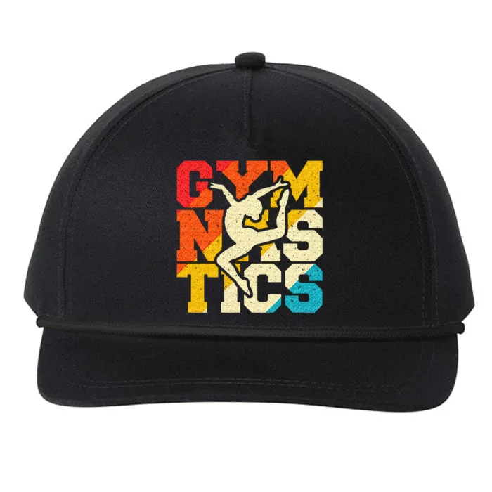 Gymnastics Men Women Girls Gymnast Dance Snapback Five-Panel Rope Hat