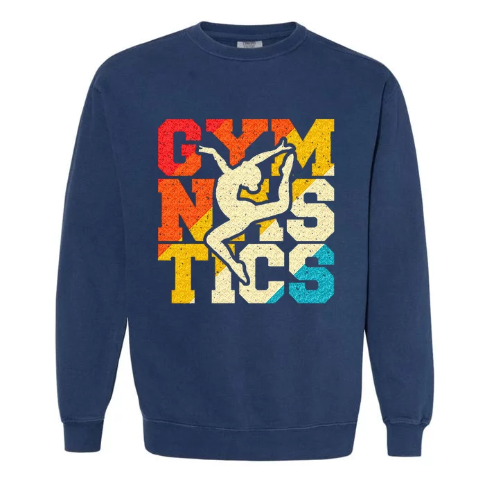 Gymnastics Men Women Girls Gymnast Dance Garment-Dyed Sweatshirt