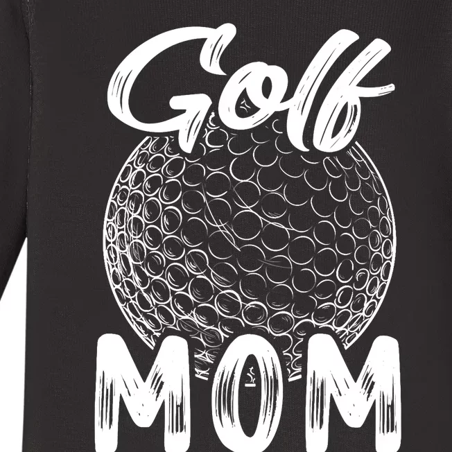 Golf Mom Wo Golfer Golf Ball Player Family Matching Set Baby Long Sleeve Bodysuit