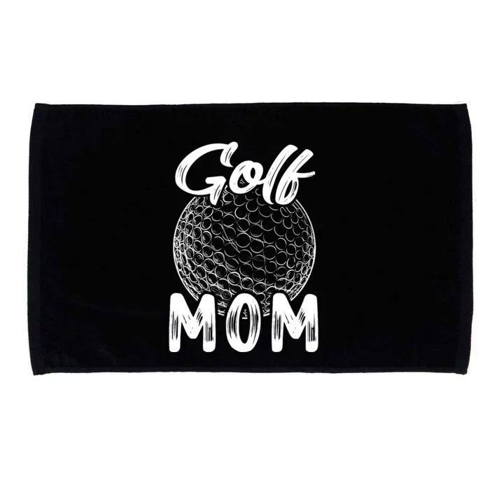 Golf Mom Wo Golfer Golf Ball Player Family Matching Set Microfiber Hand Towel