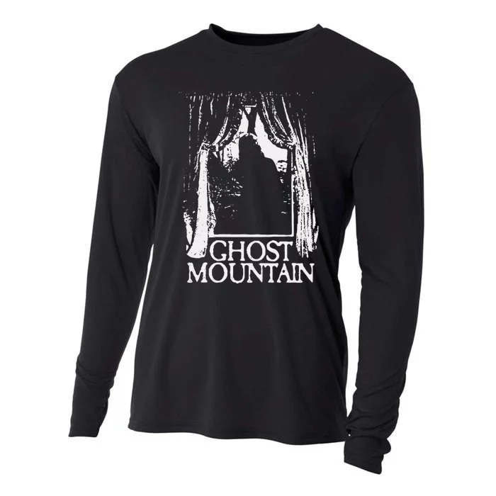 Ghost Mountain Window Black Cooling Performance Long Sleeve Crew