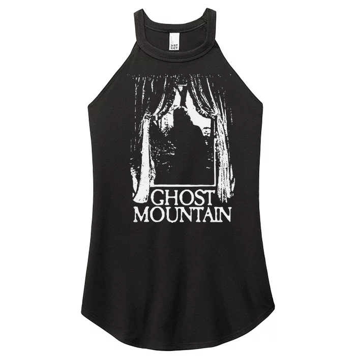 Ghost Mountain Window Black Women’s Perfect Tri Rocker Tank