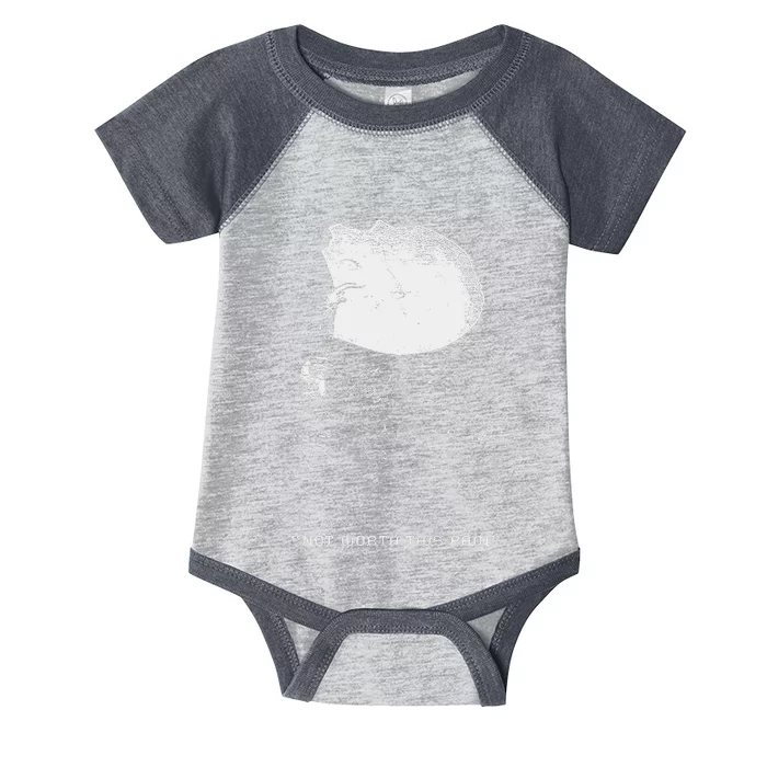 Ghost Mountain Window Not Worth This Pain Infant Baby Jersey Bodysuit