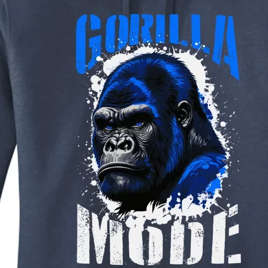 Gorilla Mode Workout Quote Boxing Beast Gym Mma Fighter Gift Women's Pullover Hoodie