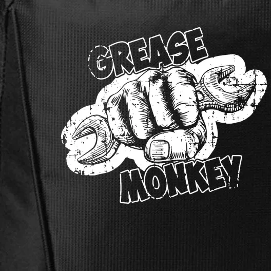 Grease Monkey Wrench Auto Mechanics City Backpack