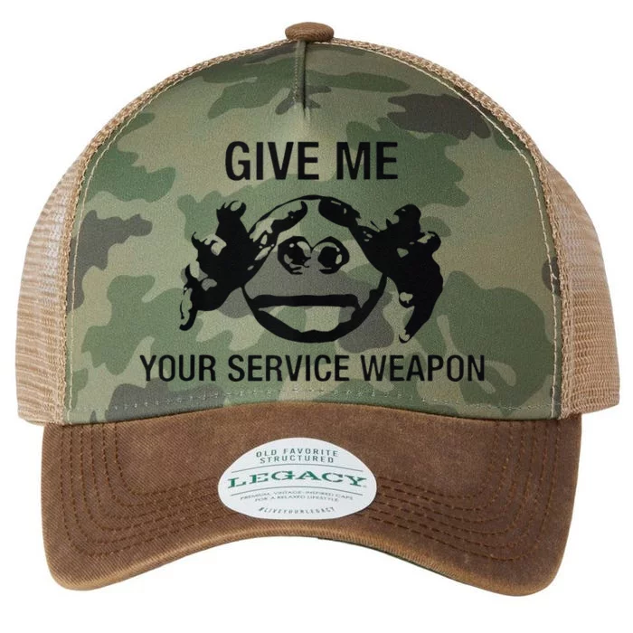 Give Me Your Service Weapon Legacy Tie Dye Trucker Hat