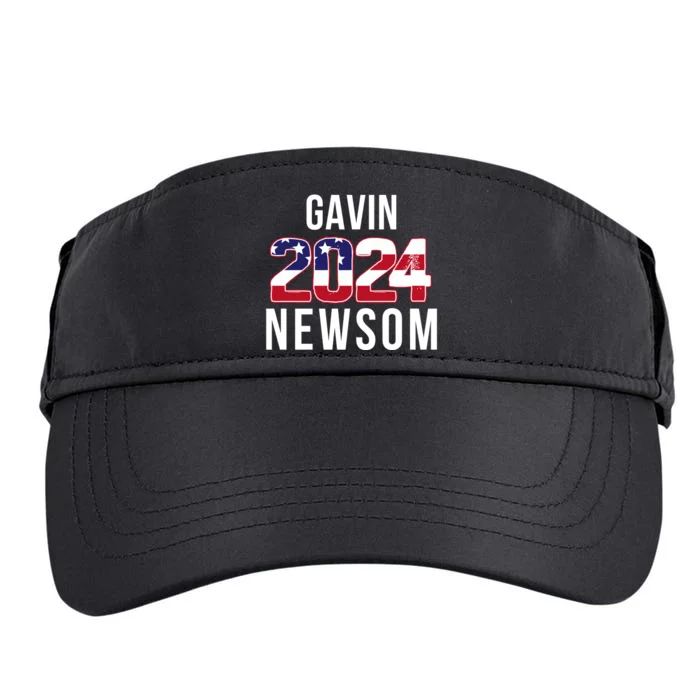 Gavin Newsom 2024 President Men Women Vote Gavin Newsom 2024 Adult Drive Performance Visor