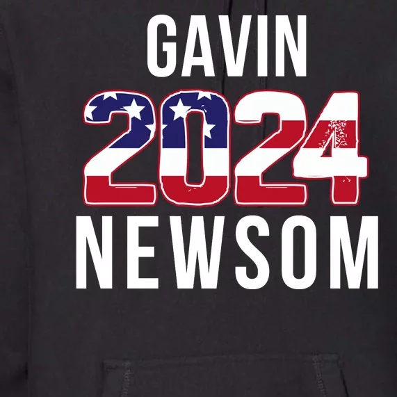 Gavin Newsom 2024 President Men Women Vote Gavin Newsom 2024 Premium Hoodie