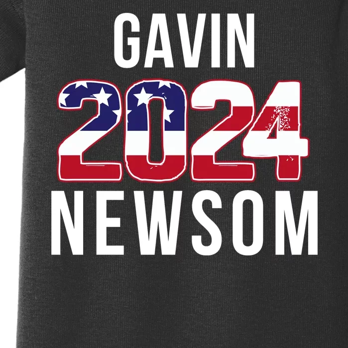 Gavin Newsom 2024 President Men Women Vote Gavin Newsom 2024 Baby Bodysuit