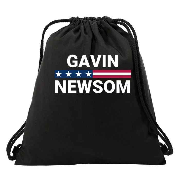 Gavin Newsom 2024 President Men Women Vote Gavin Newsom 2024 Drawstring Bag