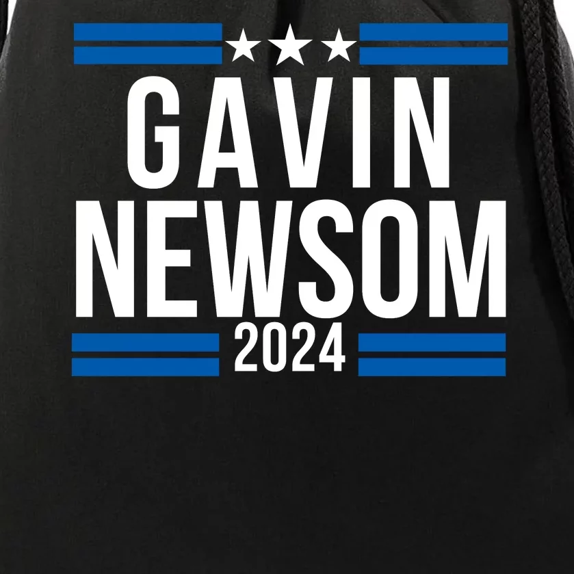 Gavin Newsom 2024 President Elect Men Women Vote Gavin Newsom 2024 Drawstring Bag