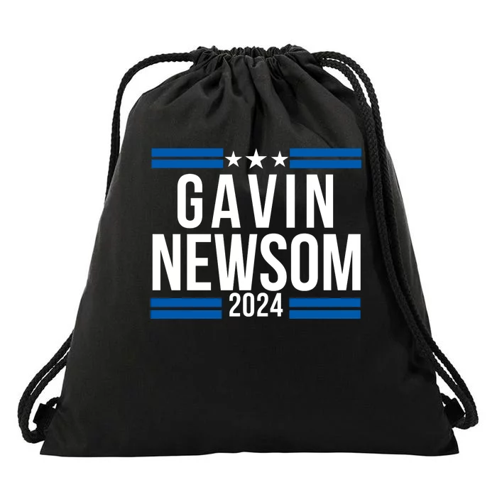 Gavin Newsom 2024 President Elect Men Women Vote Gavin Newsom 2024 Drawstring Bag