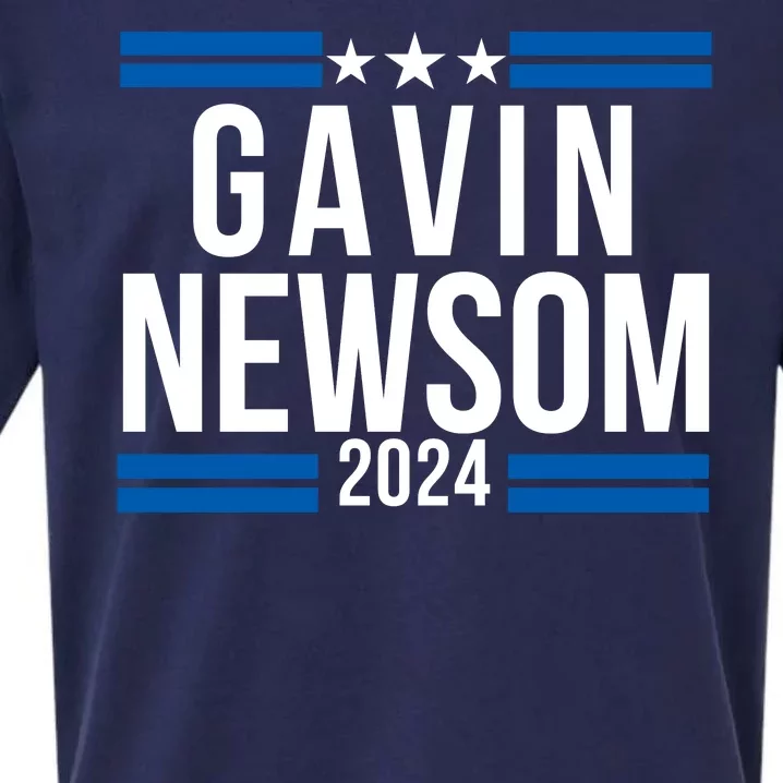 Gavin Newsom 2024 President Elect Men Women Vote Gavin Newsom 2024 Sueded Cloud Jersey T-Shirt