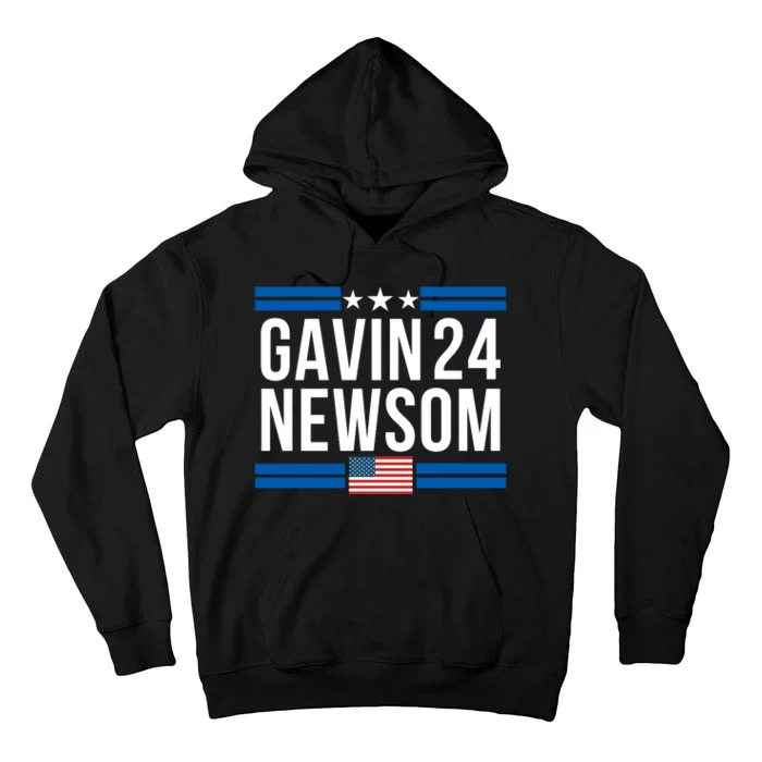 Gavin Newsom 2024 President Men Women Vote Gavin Newsom 2024 Tall Hoodie