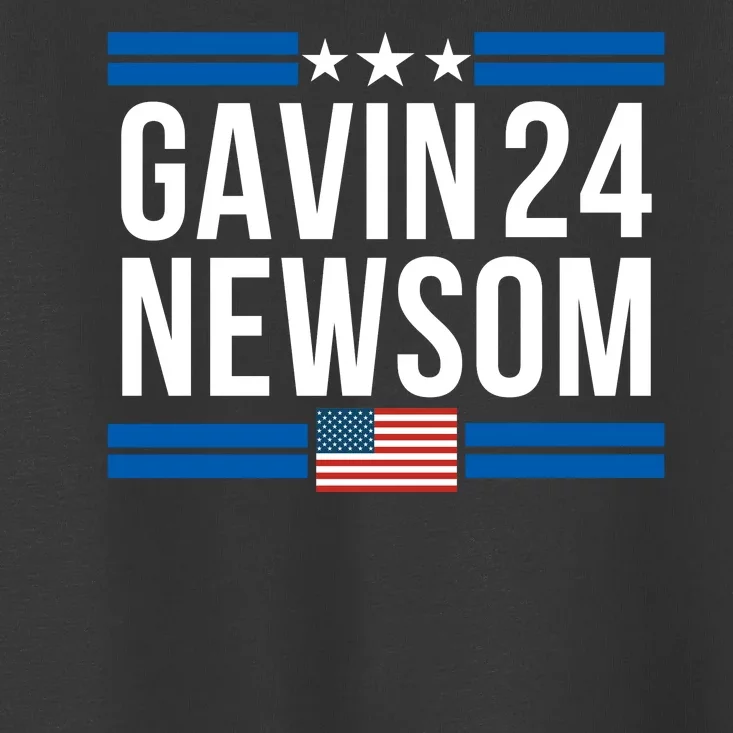 Gavin Newsom 2024 President Men Women Vote Gavin Newsom 2024 Toddler T-Shirt