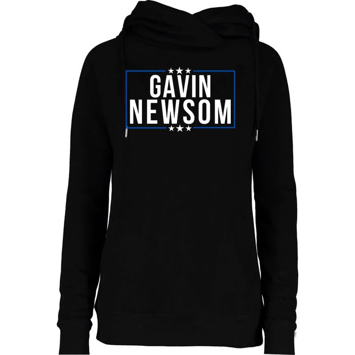 Gavin Newsom 2024 President Men Women Vote Gavin Newsom 2024 Womens Funnel Neck Pullover Hood