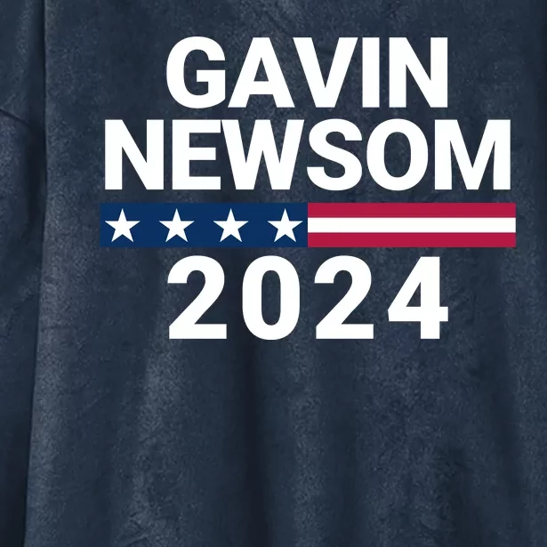 Gavin Newsom 2024 President Men Women Vote Gavin Newsom 2024 Hooded Wearable Blanket