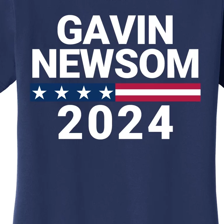 Gavin Newsom 2024 President Men Women Vote Gavin Newsom 2024 Women's T-Shirt