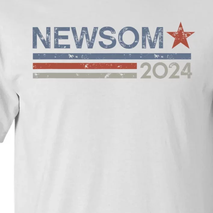 Gavin Newsom 2024 Election For President Tall T-Shirt