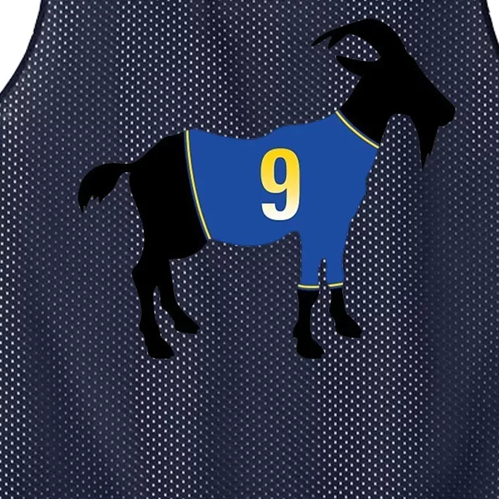 Goat Number 9 Football Mesh Reversible Basketball Jersey Tank