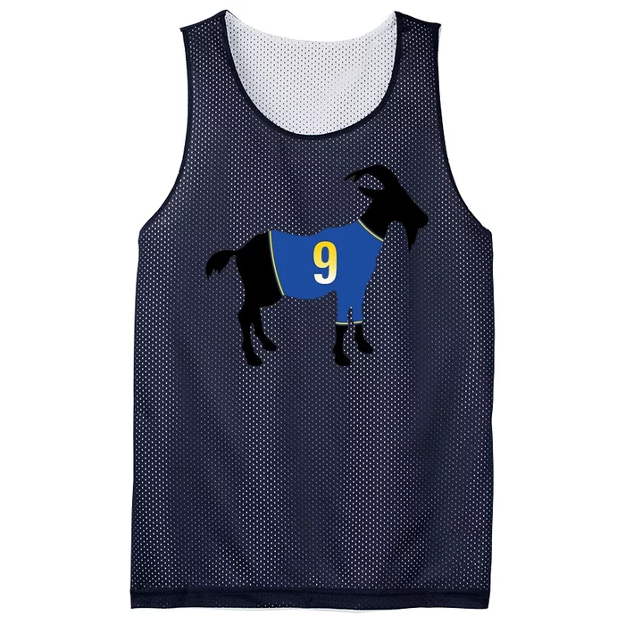 Goat Number 9 Football Mesh Reversible Basketball Jersey Tank