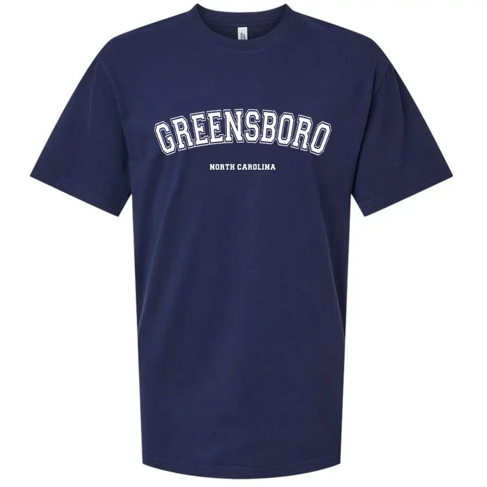 Greensboro North Carolina Sueded Cloud Jersey T-Shirt