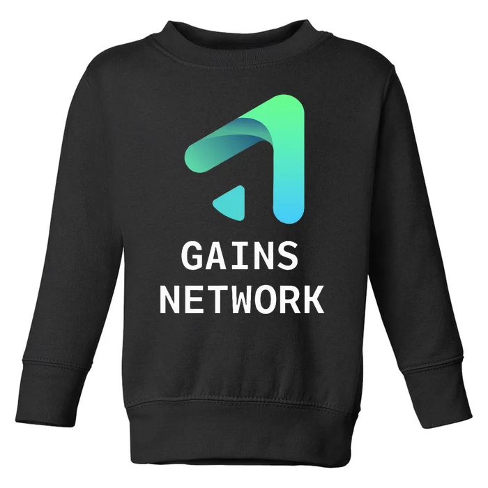 Gains Network Crypto Toddler Sweatshirt