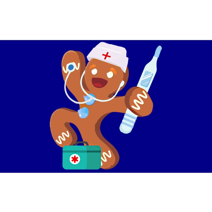 Gingerbread Nurse Christmas Cookies Baking Costume Bake Day Gift Bumper Sticker