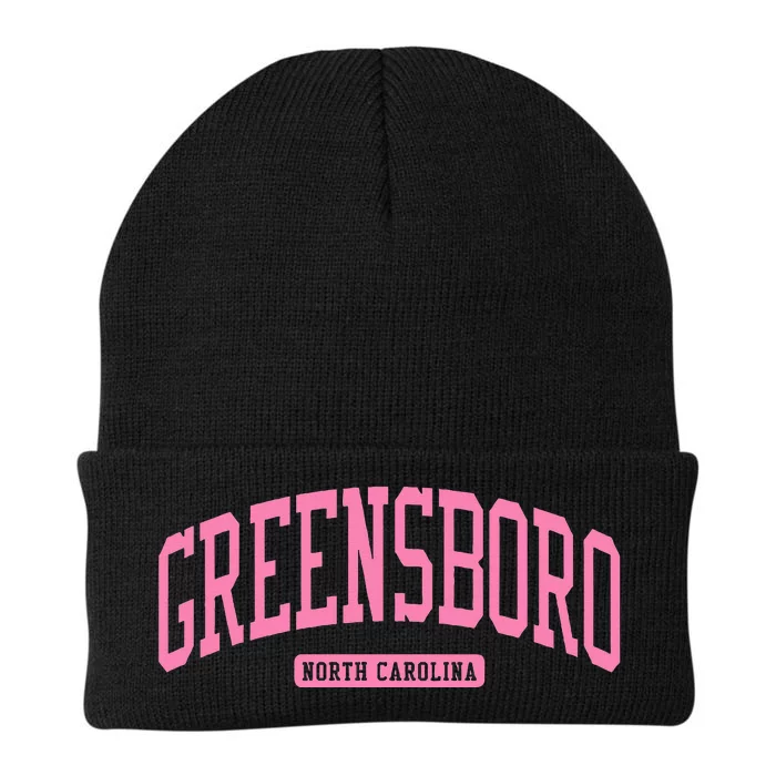 Greensboro North Carolina Nc College University Style Knit Cap Winter Beanie